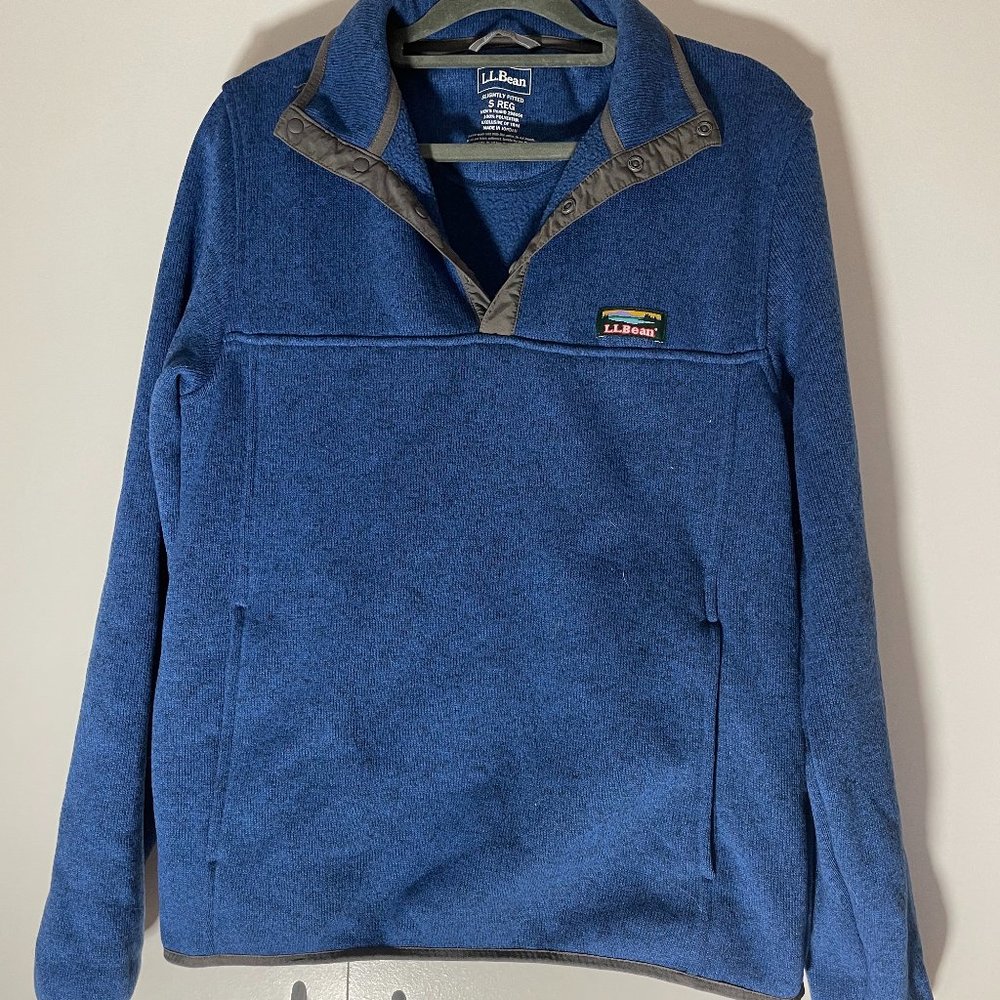 LL Bean Women's Sweater Fleece Pullover, size Medium